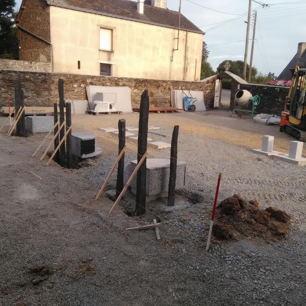 Travaux d’entreprise et dégradation de sépultures au cimetière